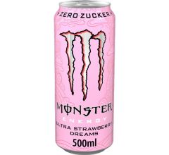 Coca Cola Europacific Partners Deutschland GmbH Monster Energy Ultra Strawberry Dreams