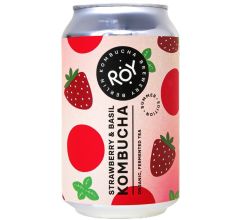 BRLO GmbH Roy Strawberry & Basil Kombucha