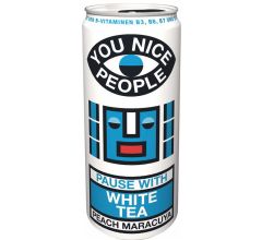 DSI Dieck Softdrinks International GmbH You Nice People Ice Tea White Tea Peach Maracuya