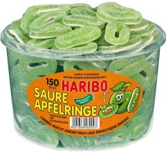 Haribo GmbH & Co.KG Haribo Saure Apfelringe 150 St&uuml;ck