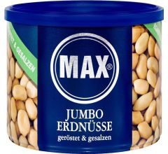 Max Kiene GmbH MAX Jumbo Erdnüsse geröstet & gesalzen
